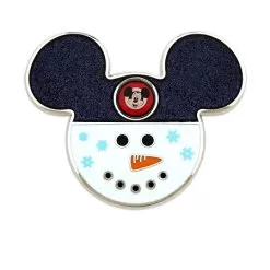 Disney Mickey Mouse Pin - Mickey Mouse Club Snowman