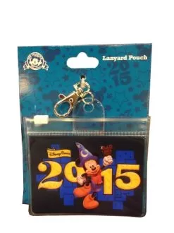 Disney Lanyard Pouch - 2015 Sorcerer Mickey Mouse